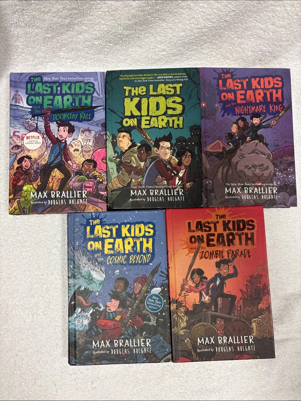 Scholastic The Last Kids On Earth Book Set New York bestseller Netflix series